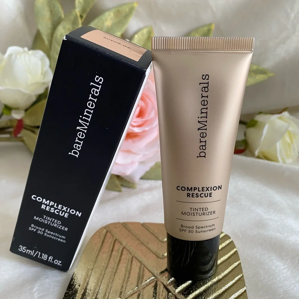 bareMinerals Complexion Rescue Tinted Moisturizer - SPF 30 SUNSCREEN SUEDE 04